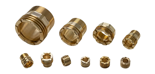Brass Inserts for PPR Venine Inserts